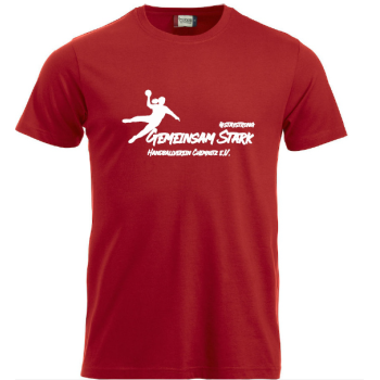 HV Chemnitz Unterstützershirt GEMEINSAM STARK Junior rot